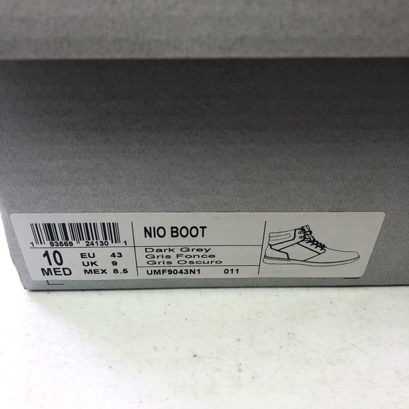 Unlisted by Kenneth Cole Nio Dark Gray Boots - Picture 9 of 9